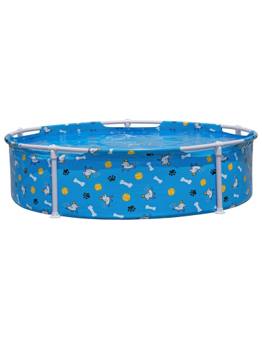 Bestway Piscina per giochi per animali domestici sopraelevata Rotondo