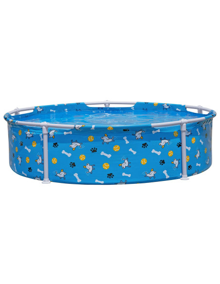 Bestway Piscina per giochi per animali domestici sopraelevata Rotondo