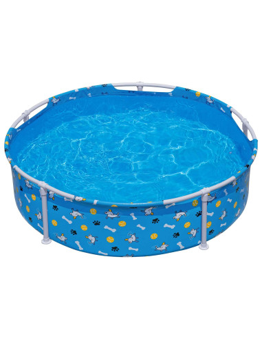 Bestway Piscina per giochi per animali domestici sopraelevata Rotondo