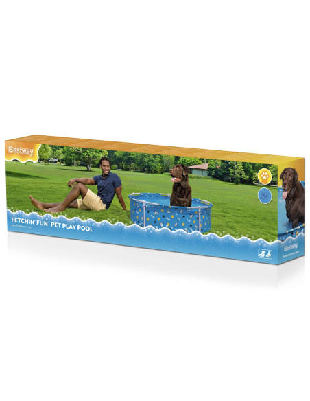 Bestway Piscina per giochi per animali domestici sopraelevata Rotondo