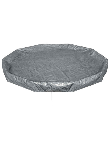 Bestway Copertura per piscina Ø3,05 m Rotondo Poliestere Grigio