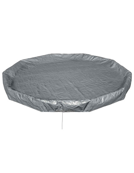 Bestway Copertura per piscina Ø3,05 m Rotondo Poliestere Grigio