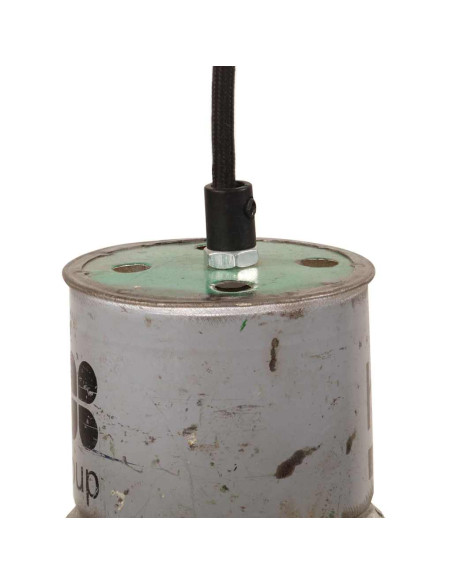 Lampada Sospesa Industriale 25 W Multicolore Rotonda 17 cm E27