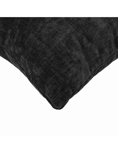 Federa 2 pz HEERLEN Antracite 30 x 30 cm Tessuto Chenille