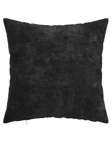 Federa 6 pz HEERLEN Antracite 30 x 30 cm Tessuto Chenille
