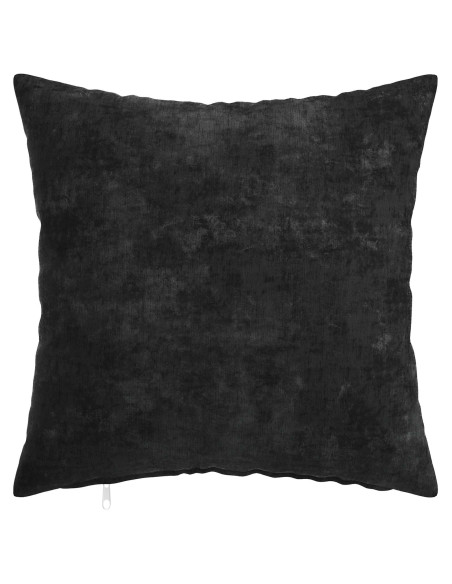 Federa 6 pz HEERLEN Antracite 30 x 30 cm Tessuto Chenille