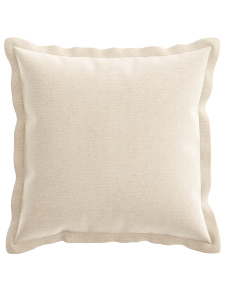 Federa 12 pz HOUTEN Crema 40 x 40 cm Tessuto Chenille