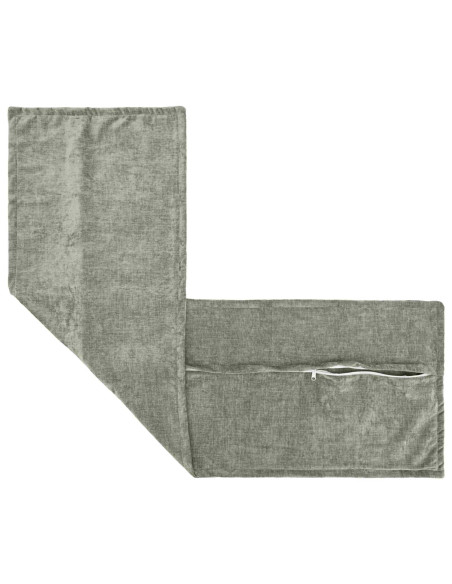 Federa 2 pz HOUTEN Verde 40 x 145 cm Tessuto Chenille