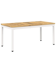 Tavolino da salotto Bianco 50 x 100,5 x 45 cm 2