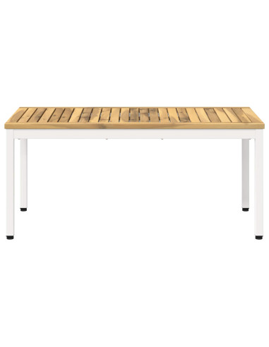Tavolino da salotto Bianco 50 x 100,5 x 45 cm