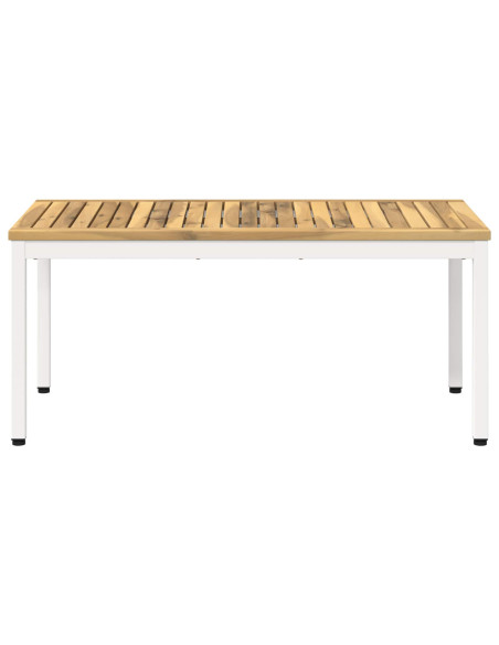 Tavolino da salotto Bianco 50 x 100,5 x 45 cm