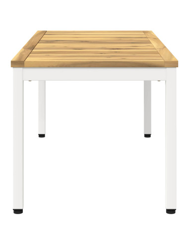 Tavolino da salotto Bianco 50 x 100,5 x 45 cm