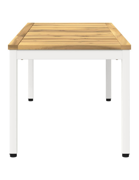 Tavolino da salotto Bianco 50 x 100,5 x 45 cm