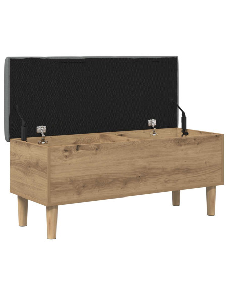 Panchina con Cuscino Rovere Artigianale 102 x 42 x 46 cm