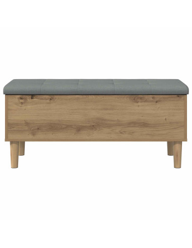 Panchina con Cuscino Rovere Artigianale 102 x 42 x 46 cm
