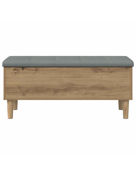 Panchina con Cuscino Rovere Artigianale 102 x 42 x 46 cm