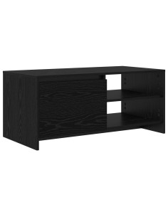 Tavolino da salotto Rovere Nero 102 x 50 x 45 cm
