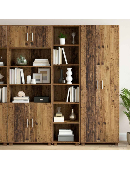 Credenza Legno di quercia 45 x 41 x 185 cm Legno ingegnerizzato