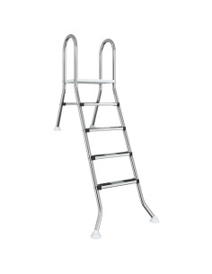 Scala per piscina parzialmente interrata 195 x 116 cm 4-Gradino 2