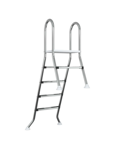 Scala per piscina parzialmente interrata 195 x 116 cm 4-Gradino