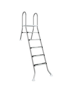 Scala per piscina parzialmente interrata 222 x 128 cm 5-Gradino 2