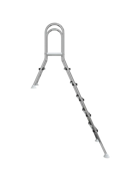 Scala per piscina parzialmente interrata 222 x 128 cm 5-Gradino