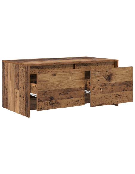 Tavolino da salotto Legno di quercia 90 x 50 x 41.5 cm