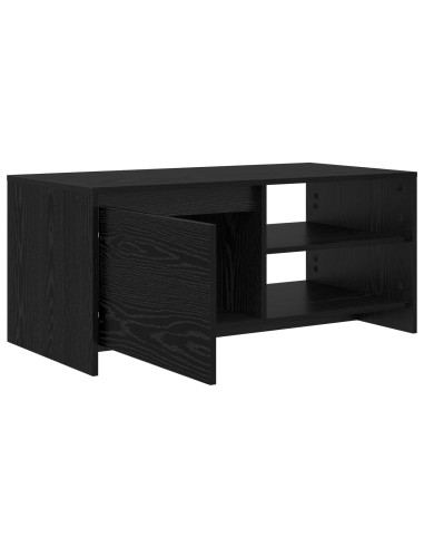 Tavolino da salotto Rovere Nero 102 x 50 x 45 cm