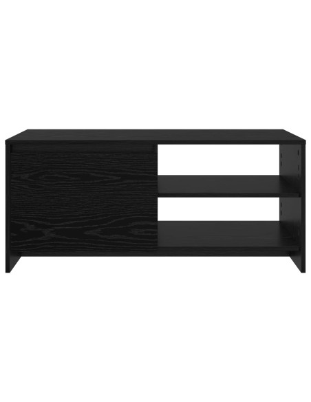 Tavolino da salotto Rovere Nero 102 x 50 x 45 cm