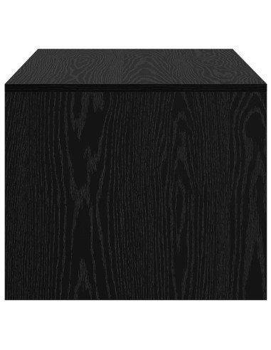 Tavolino da salotto Rovere Nero 102 x 50 x 45 cm