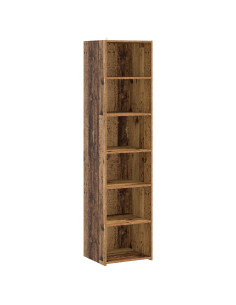 Credenza Legno di quercia 45 x 41 x 185 cm Legno ingegnerizzato 2