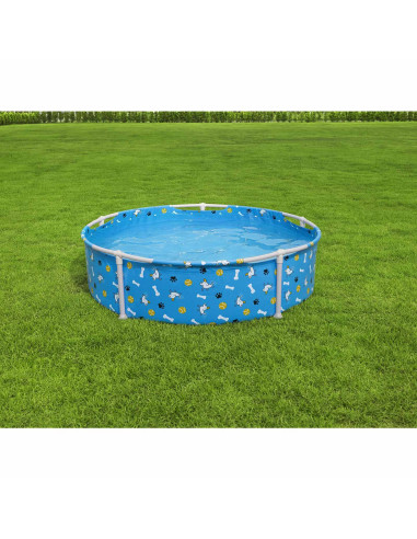 Bestway Piscina per giochi per animali domestici sopraelevata Rotondo