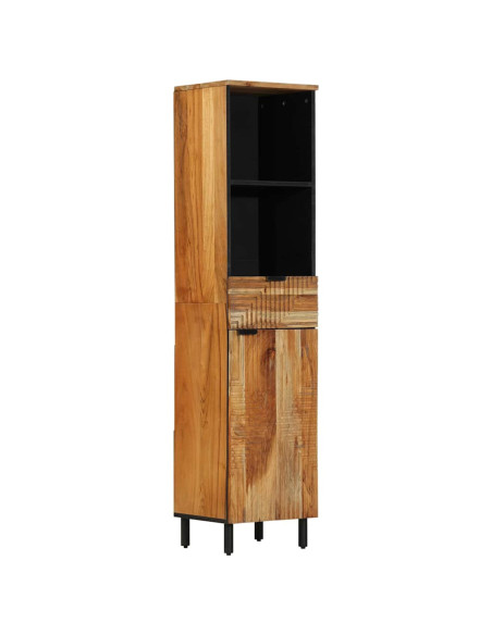 Set di Armadi da Bagno 5 pz Naturale 38 x 33 x 160 cm