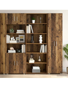 Credenza Legno di quercia 70 x 41 x 185 cm Legno ingegnerizzato