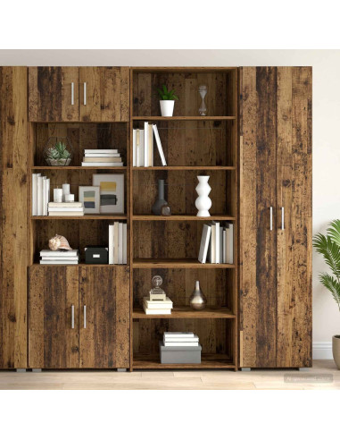Credenza Legno di quercia 70 x 41 x 185 cm Legno ingegnerizzato
