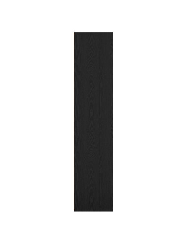Credenza Rovere Nero 45 x 41 x 185 cm Legno ingegnerizzato