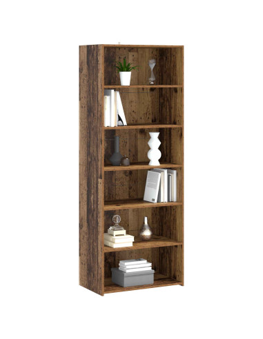 Credenza Legno di quercia 70 x 41 x 185 cm Legno ingegnerizzato