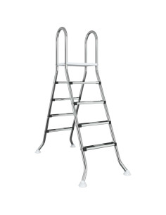 Scala per piscina fuori terra 195 x 150 cm 4-Gradino 2