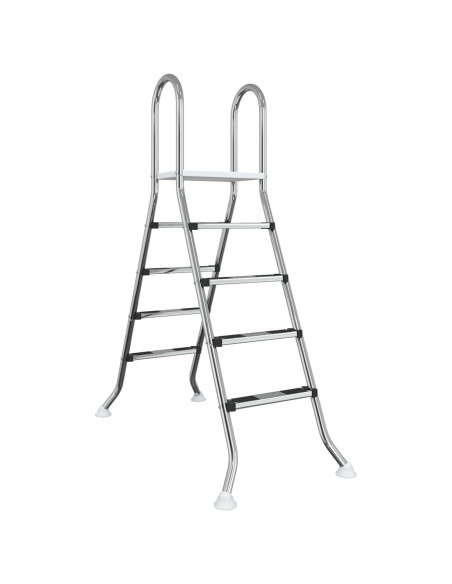 Scala per piscina fuori terra 195 x 150 cm 4-Gradino