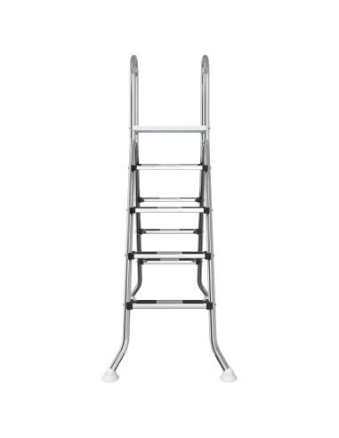 Scala per piscina fuori terra 195 x 150 cm 4-Gradino