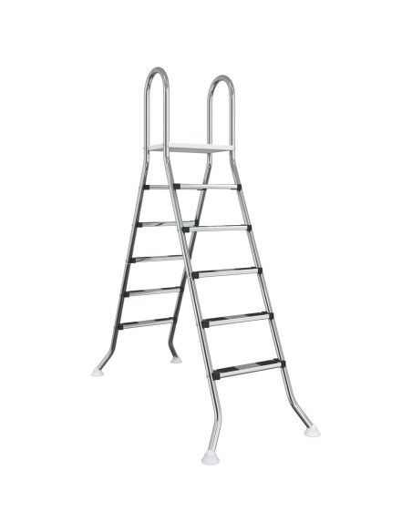 Scala per piscina fuori terra 224 x 175 cm 5-Gradino