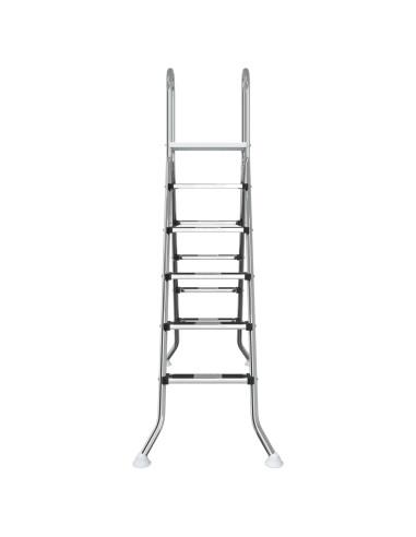 Scala per piscina fuori terra 224 x 175 cm 5-Gradino