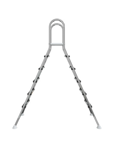 Scala per piscina fuori terra 224 x 175 cm 5-Gradino