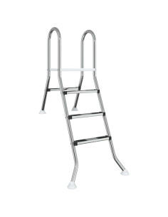 Scala per piscina parzialmente interrata 172 x 106 cm 3-Gradino 2