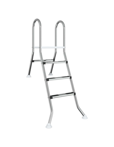 Scala per piscina parzialmente interrata 172 x 106 cm 3-Gradino