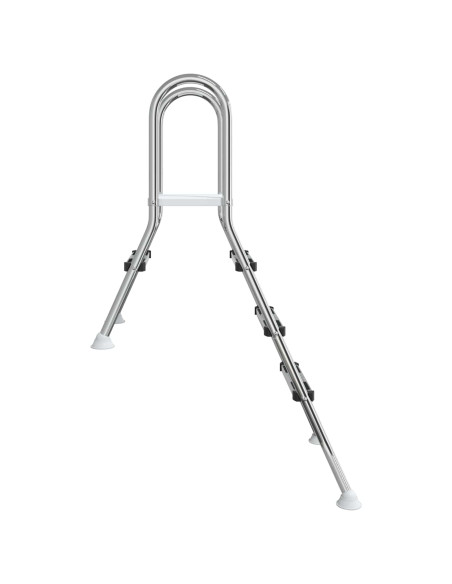 Scala per piscina parzialmente interrata 172 x 106 cm 3-Gradino