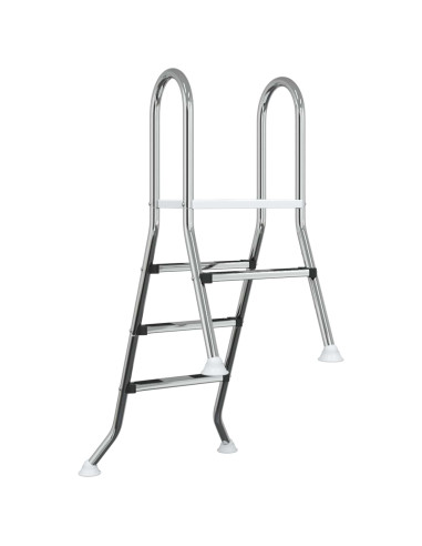 Scala per piscina parzialmente interrata 172 x 106 cm 3-Gradino