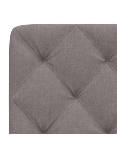 Cuscino Testiera Tortora 200 cm in Tessuto