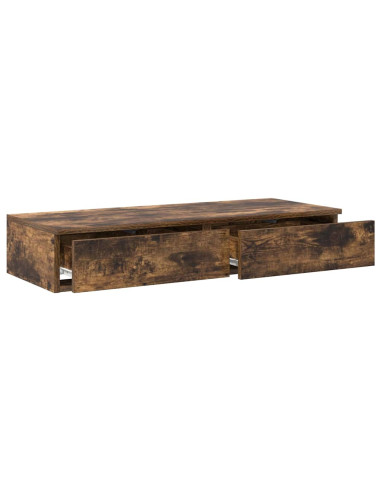 Cassetti per letto Rovere fumé 75 x 36,5 x 16,5 cm