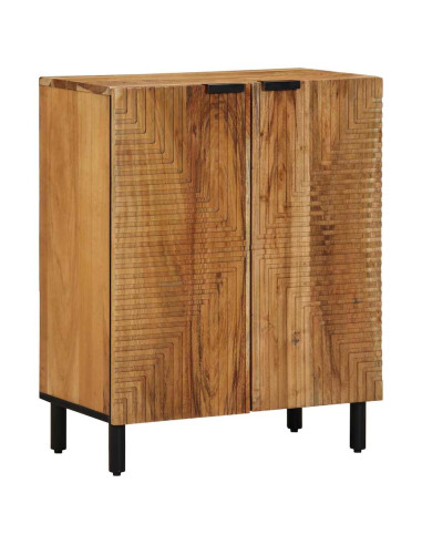Set di Credenze 3 pz 180 x 33 x 75 cm Legno di Acacia Massello
